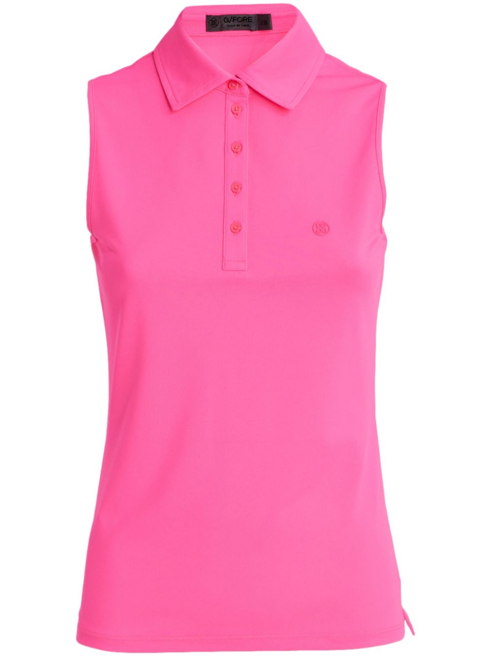 G/FORE embroidered-logo polo top - Pink