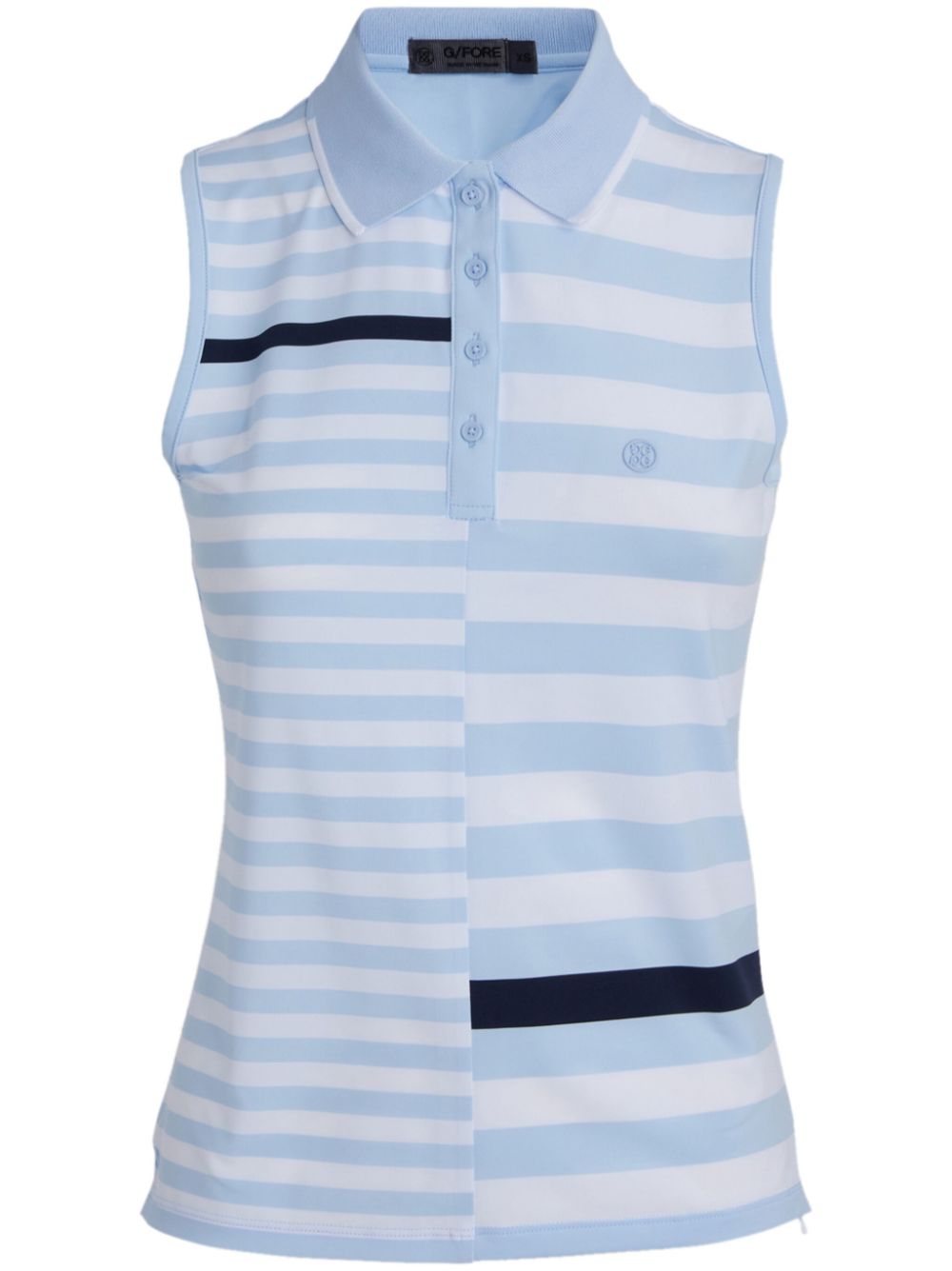 G/FORE sleeveless polo shirt - Blue