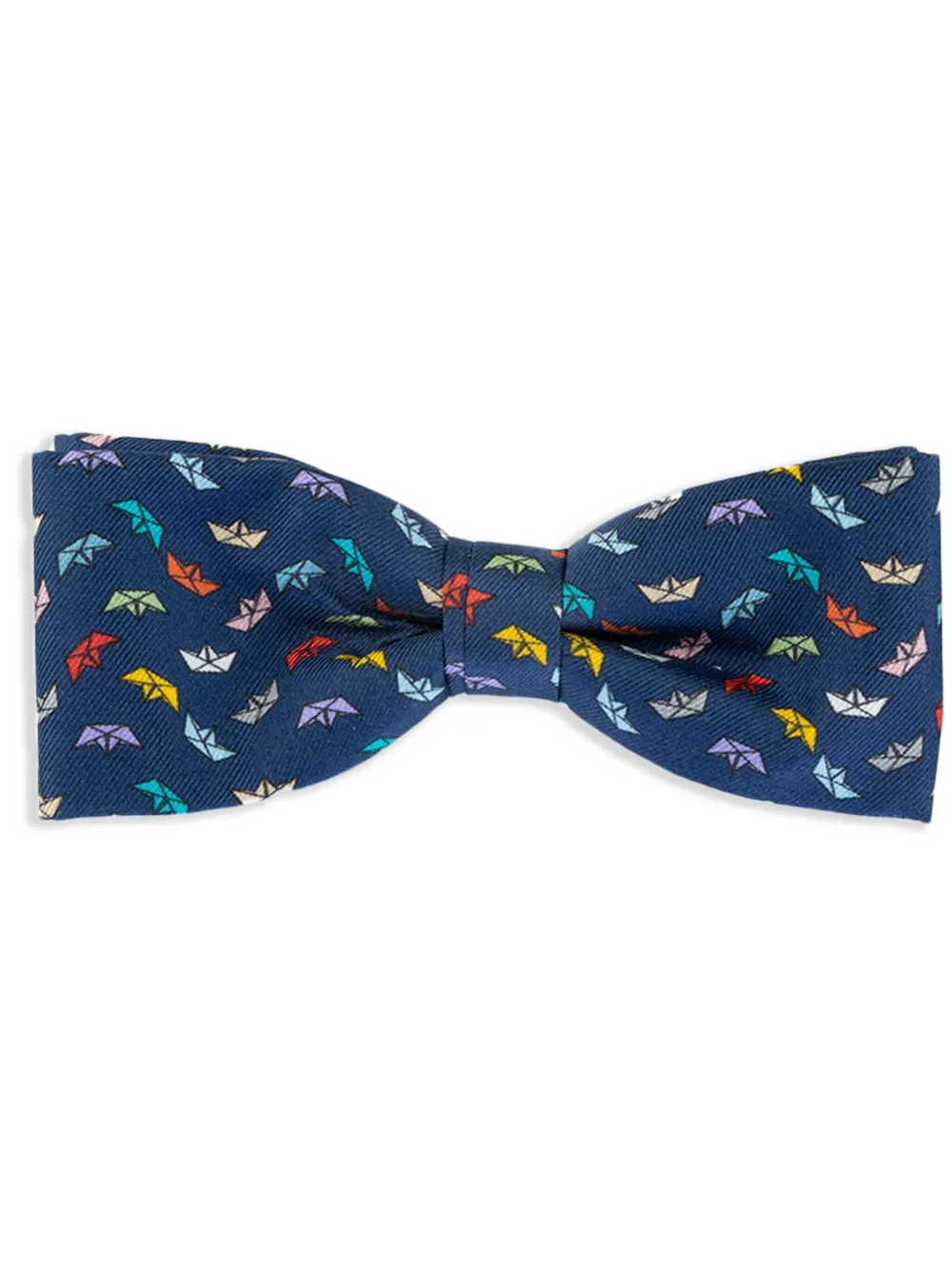 FeFè corbata de moño con estampado gráfico | azul | Image 1