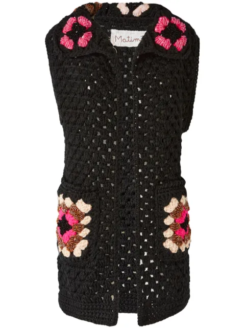 Matimì Molly crochet-knit vest