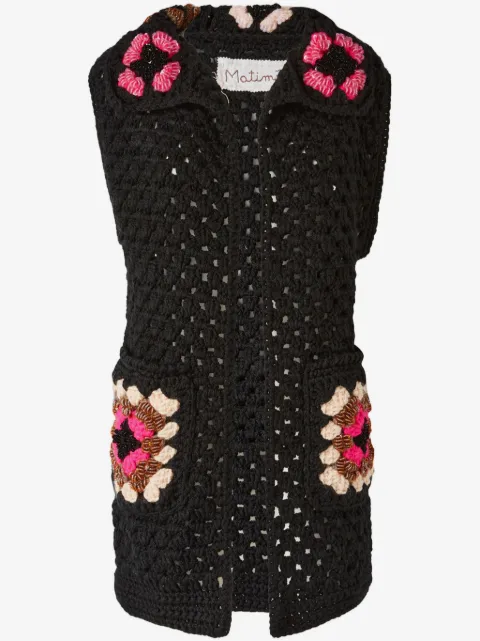 Matimì Molly crochet-knit vest