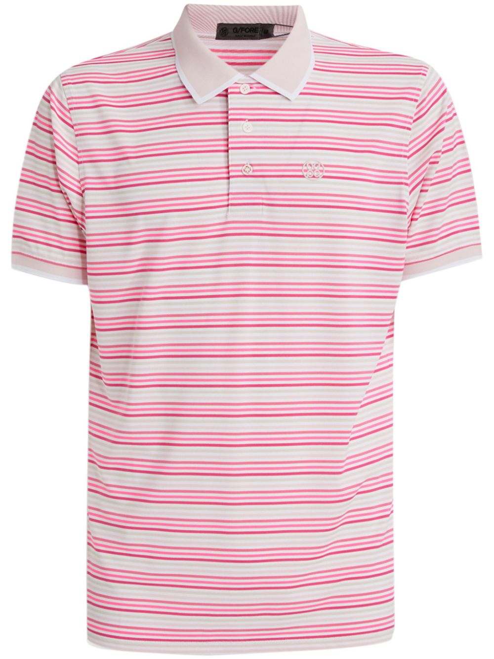 G/FORE striped polo - Pink