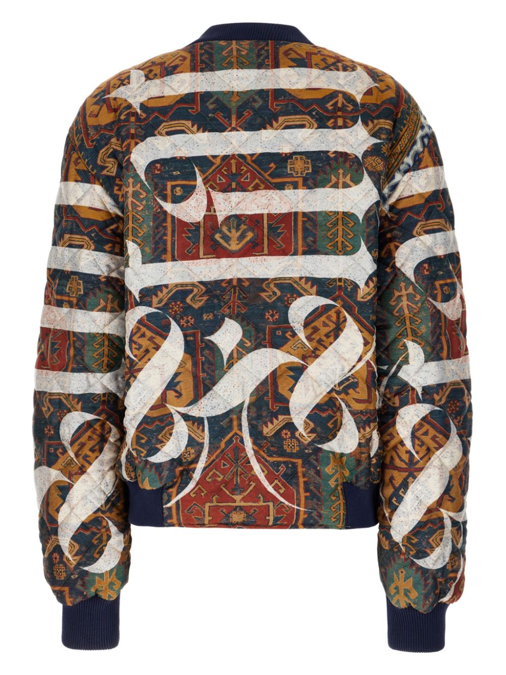 Pierre-Louis Mascia printed reversible bomber jacket - Zwart