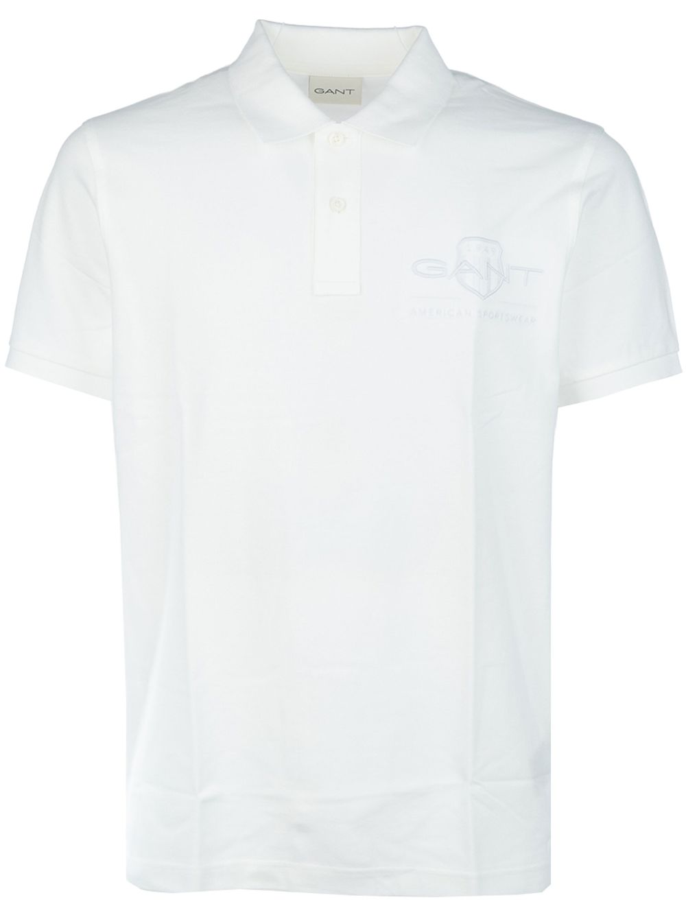 logo-embroidered polo shirt