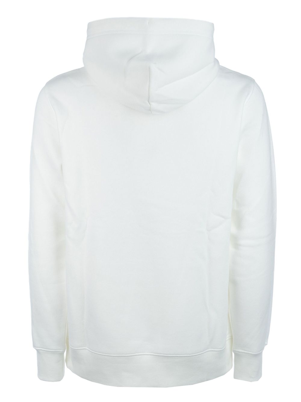 Gant logo-embroidered hoodie - White