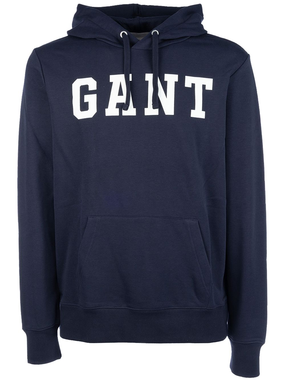 Gant logo-print hoodie - Blue