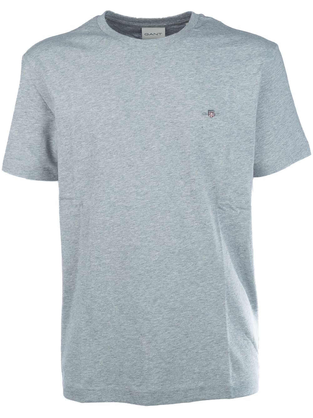 Gant logo-embroidered T-shirt - Grey