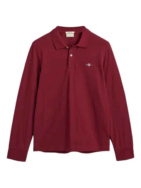 Gant playera tipo polo con logo bordado