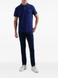 Gant logo-embroidered polo shirt - Blue