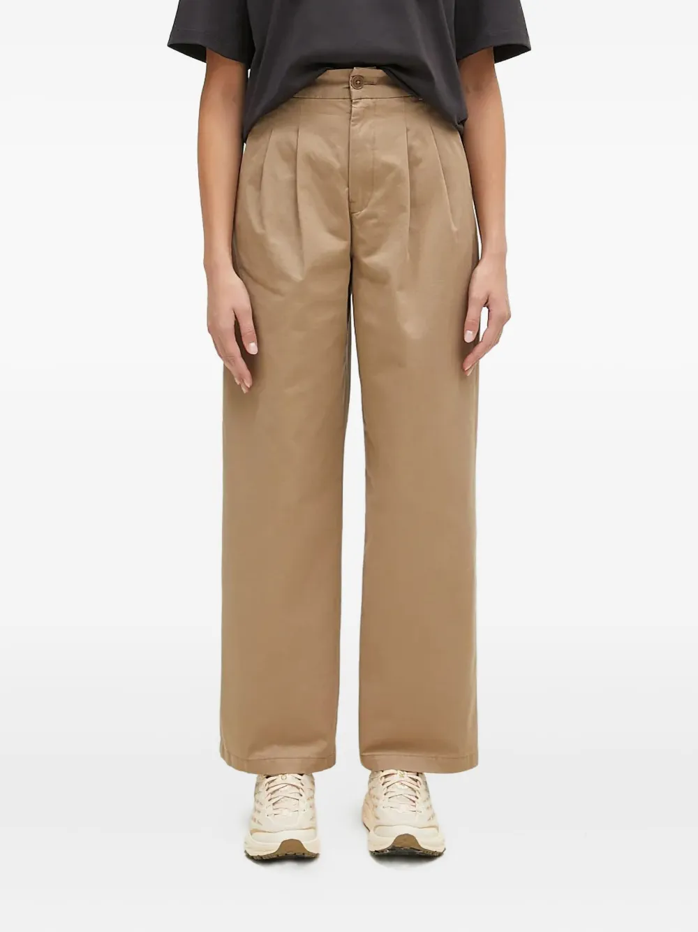Carhartt WIP Leola pleated trousers | Neutrals | Image 1