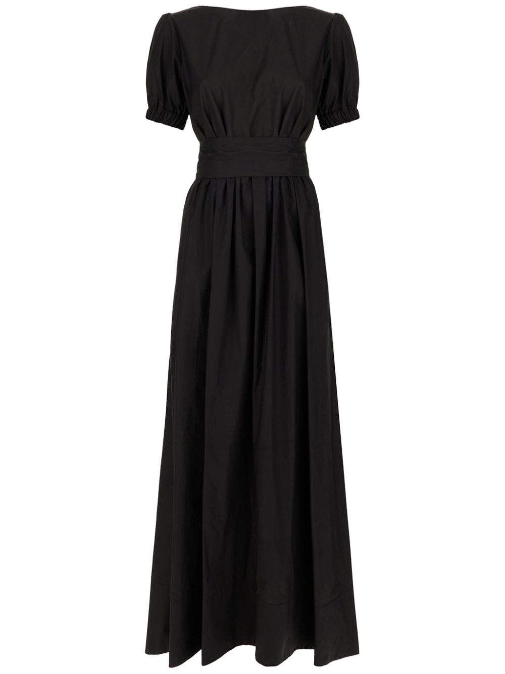 fitted-waist maxi dress