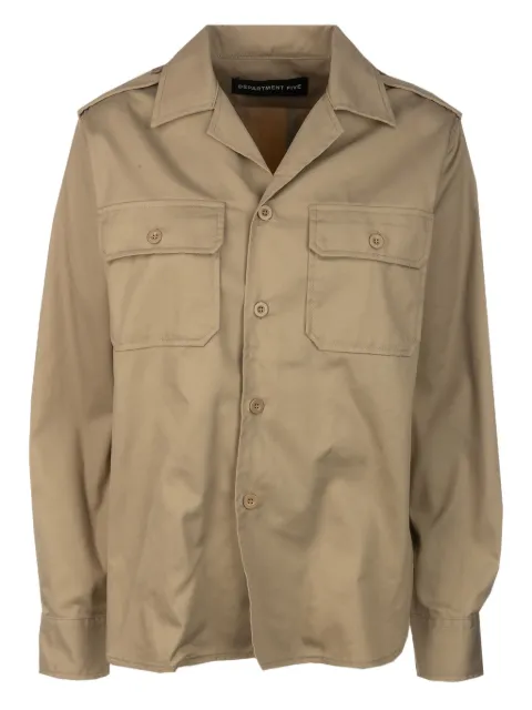 Department 5 patch-pocket shirt