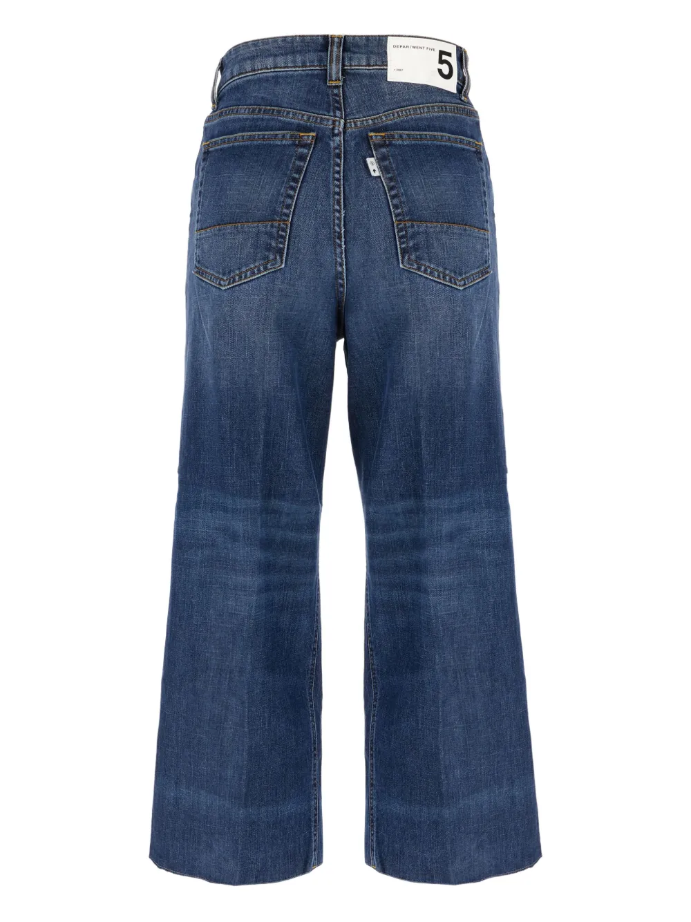 Department 5 Jeans met logopatch - Blauw