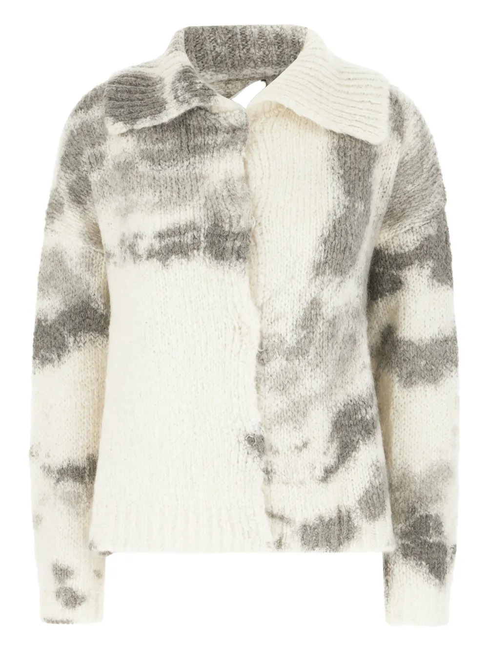 tie-dye cardigan
