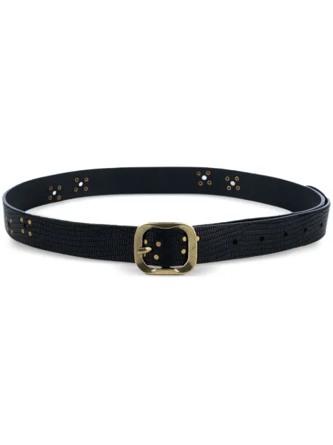 D'amico lizard-effect belt