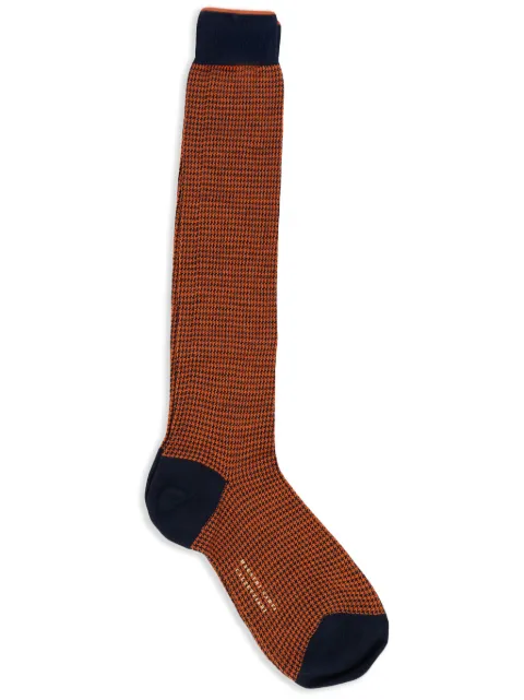 alto milano patterned-jacquard socks
