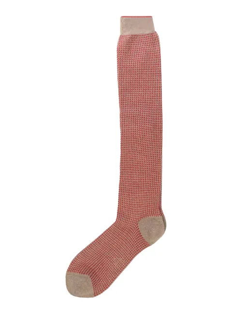 alto milano patterned-jacquard socks