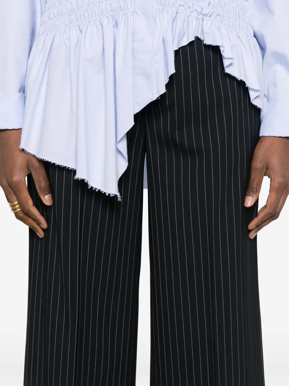 P.A.R.O.S.H STRIPED TROUSERS
