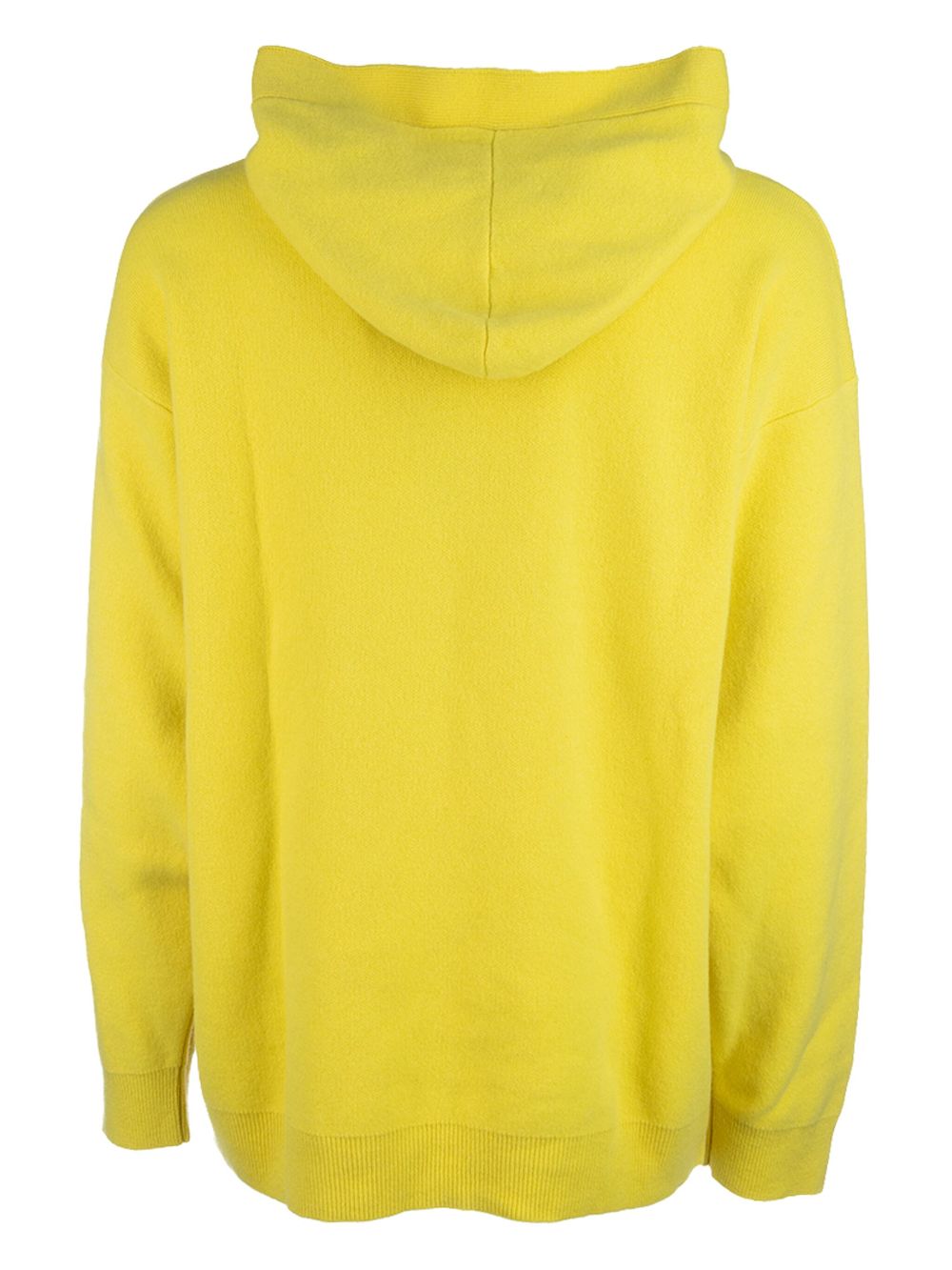 Daniele Fiesoli fine-knit hoodie - Yellow