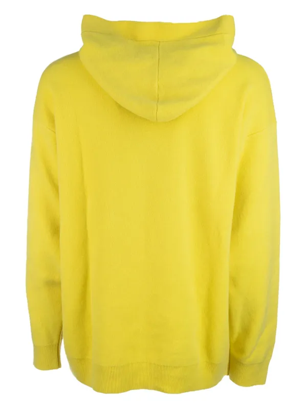 国内発送 DANIELE FIESOLI ニットパーカー Daniele Fiesoli ファインニット パーカー | イエロー | FARFETCH JP