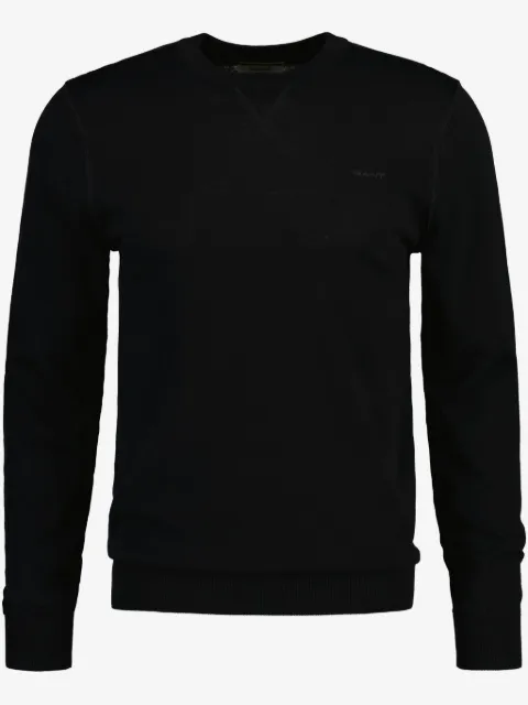 Gant logo-embroidered sweater 