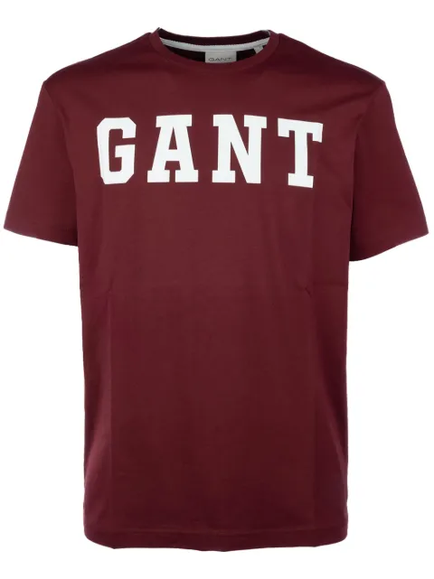 Gant logo印花T恤