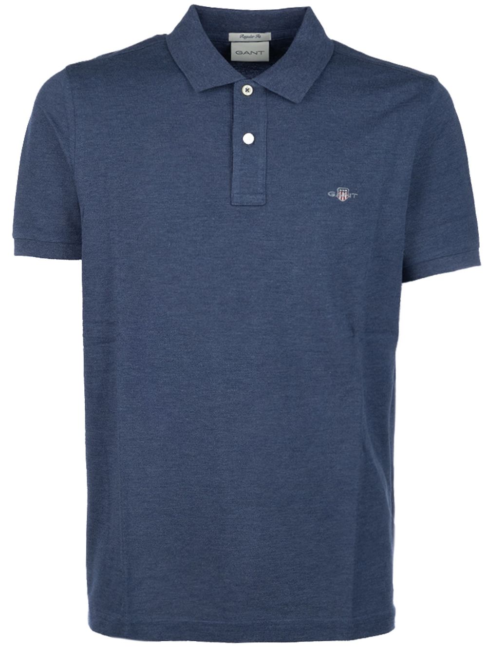 Gant logo-embroidered polo shirt - Blue