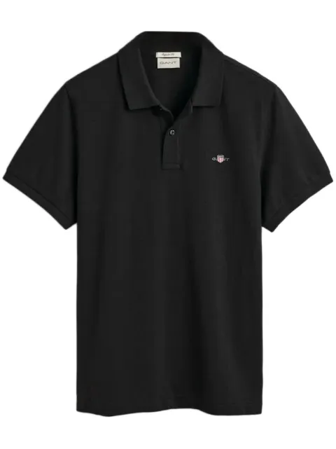 Gant logo-embroidered polo shirt