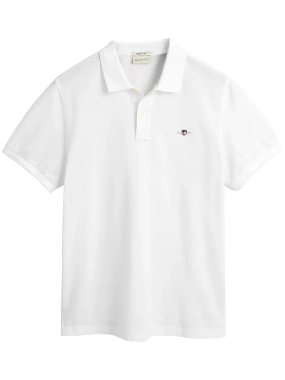 logo-embroidered polo shirt