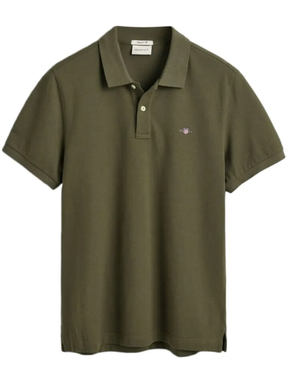 logo-embroidered polo shirt