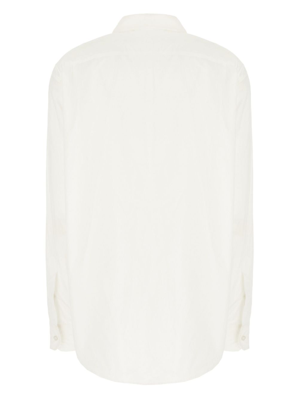 OMBRA MILANO Popeline Blouse - Wit