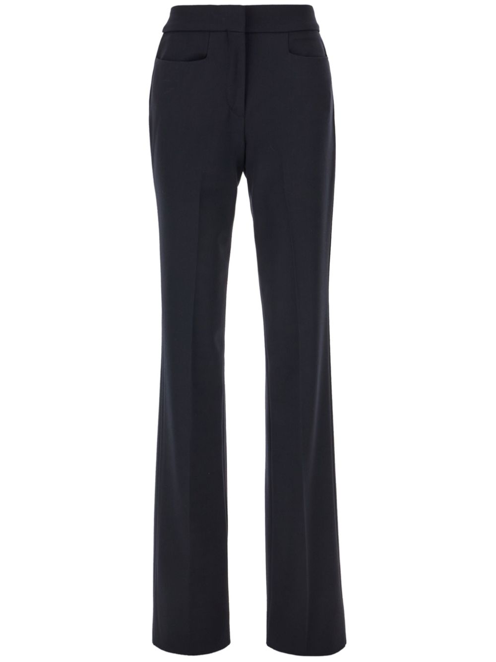 pleat detailing trousers