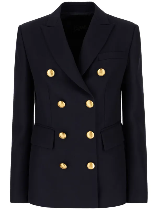 ジャケット SEAFARER Seafarer ダブルジャケット | ブルー | FARFETCH JP