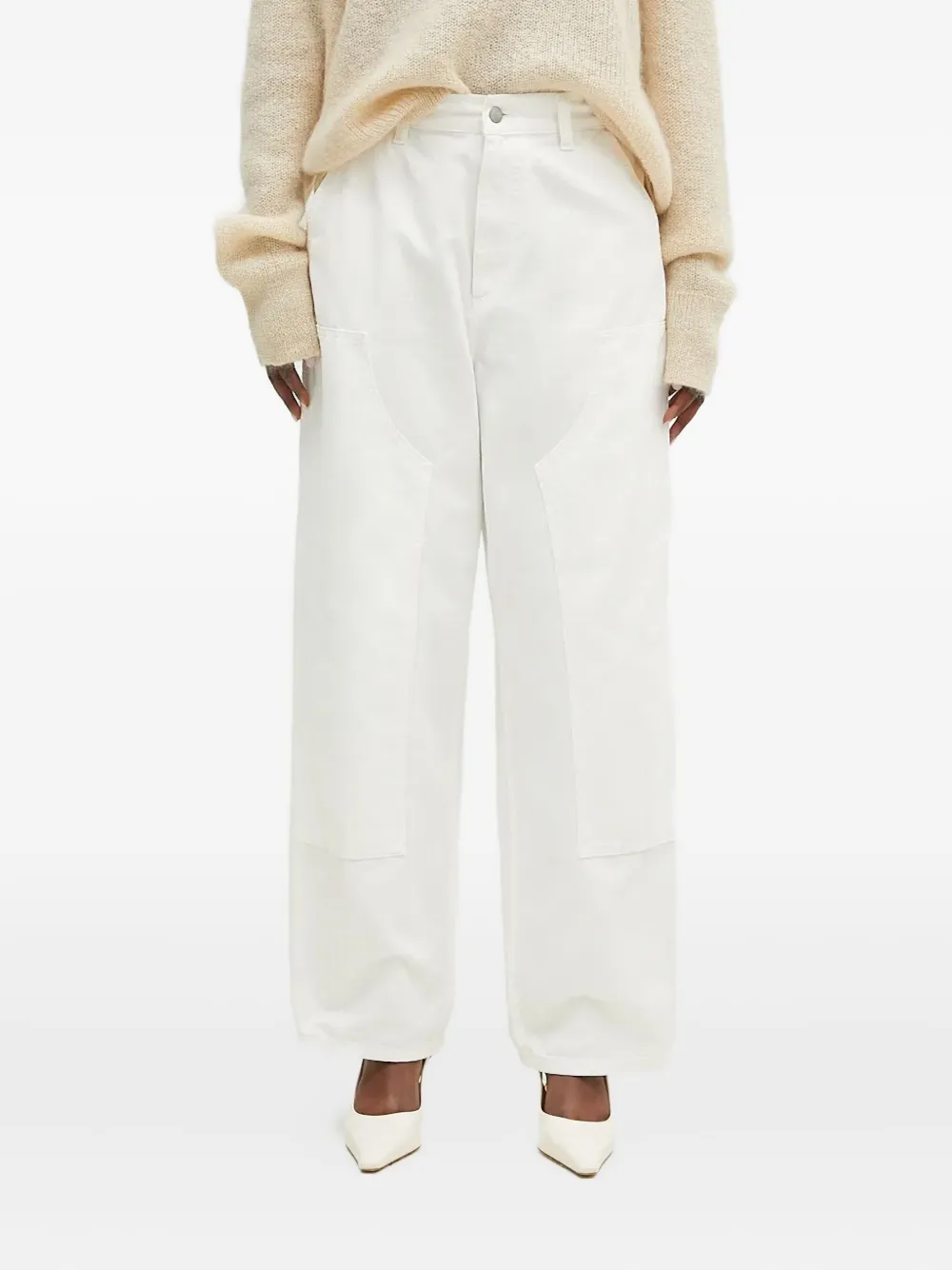 Carhartt WIP Brandon patch-pocket denim | White | Image 1