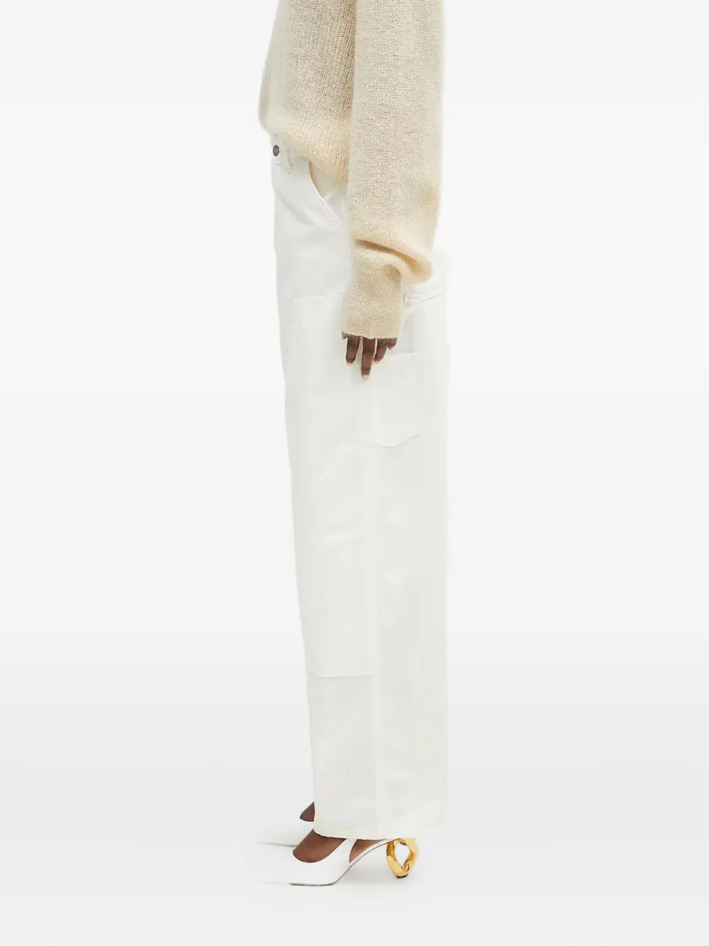 Carhartt WIP Brandon patch-pocket denim - Wit