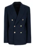 Seafarer double-breasted gold-button jacket - Blue