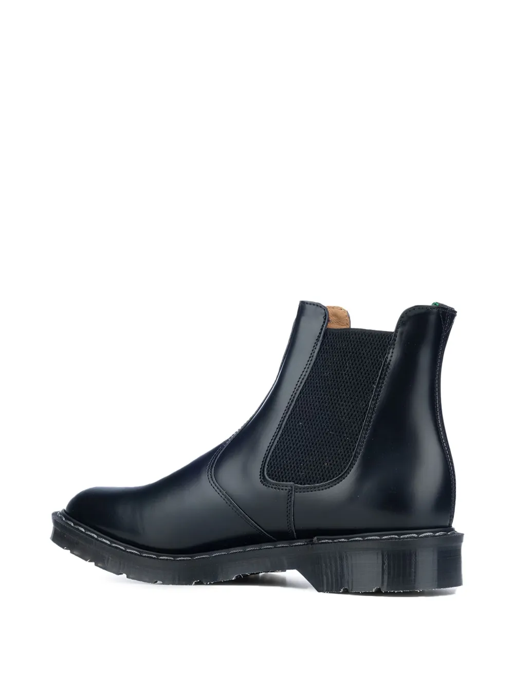 Solovair leather boots Black