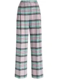 jucca approved checked trousers - Pink