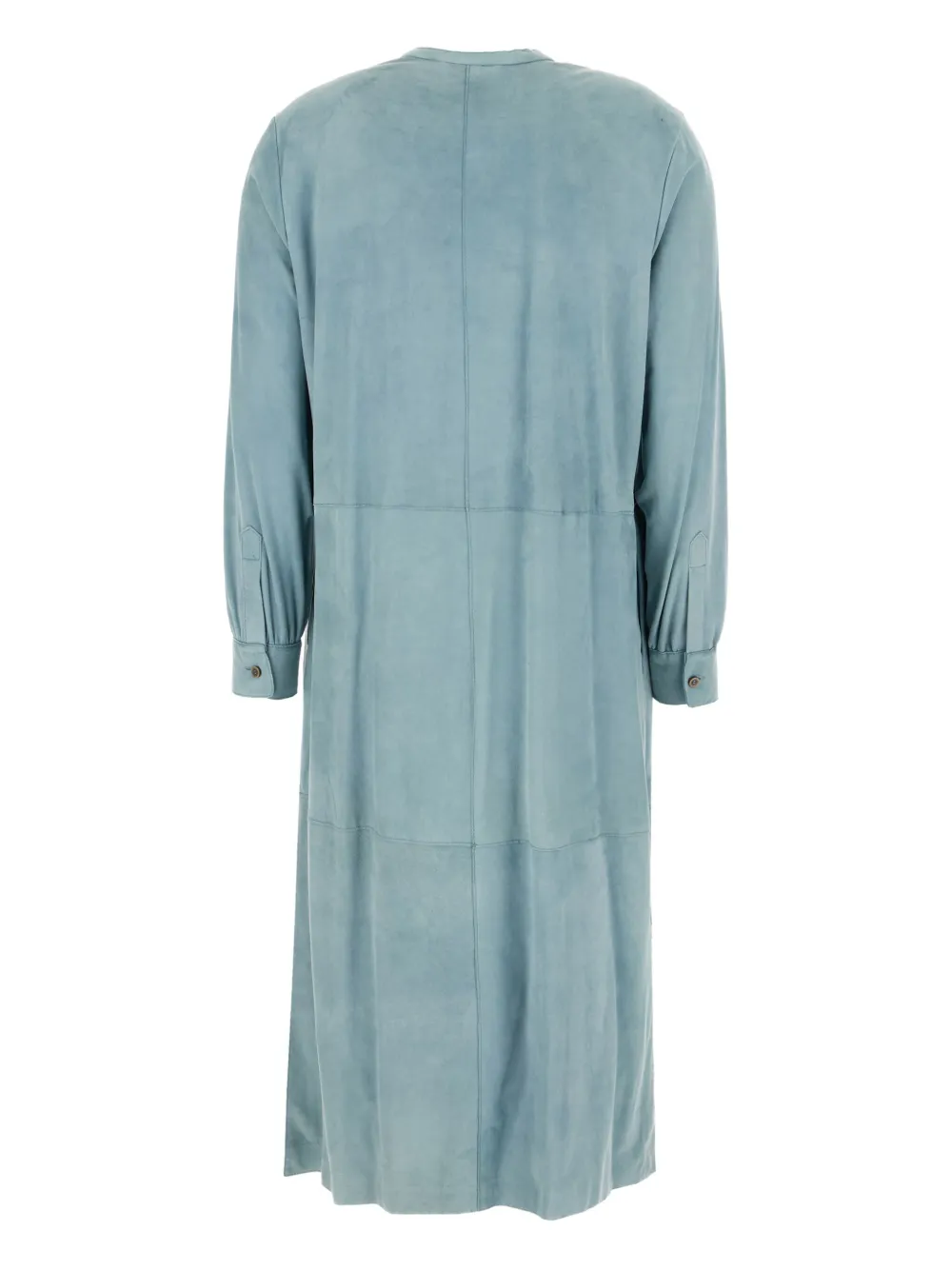 D'amico button-fastening suede coat | Leather Coats | Image 2