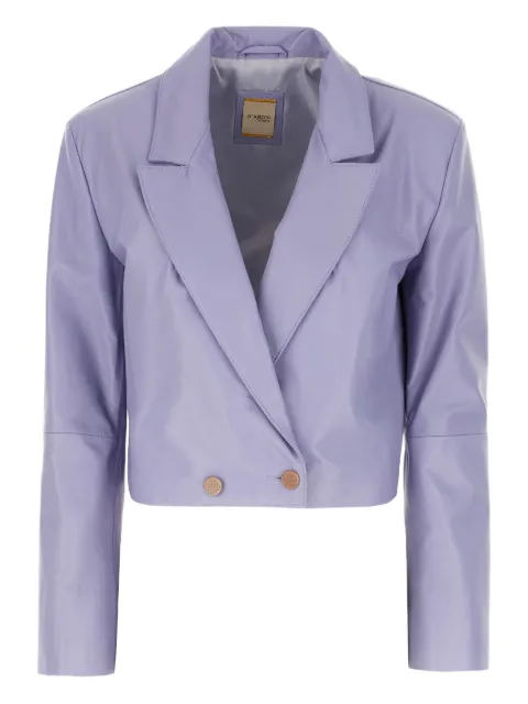 D'amico double-breasted cropped jacket