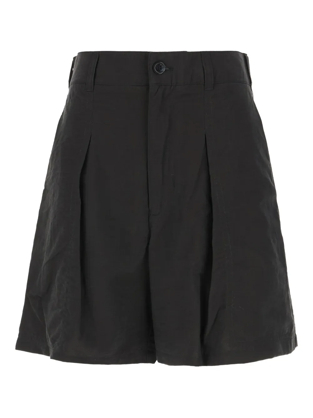 pleated pocket shorts