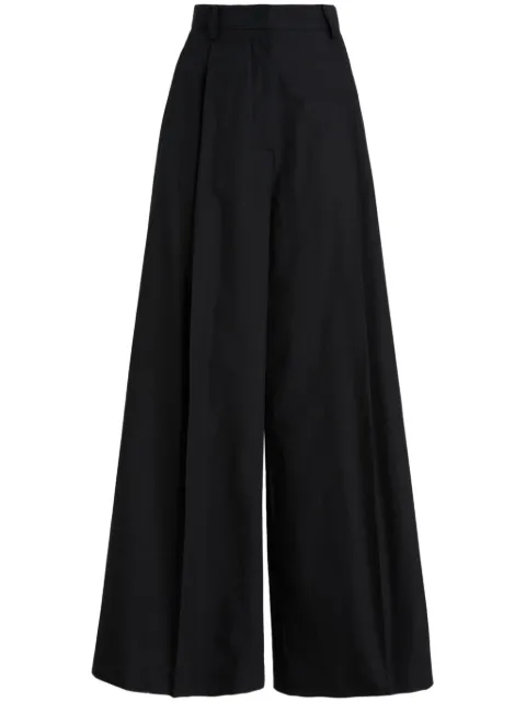 Mantu wide-leg trousers