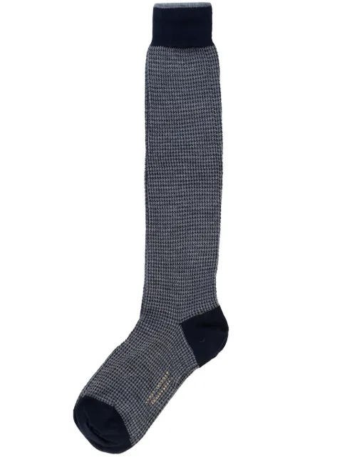 alto milano patterned-jacquard socks
