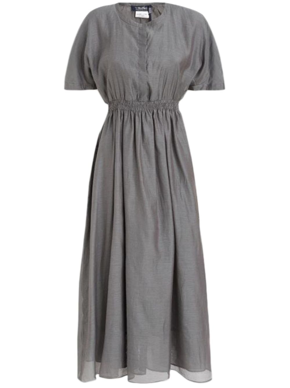 Max Mara Ribes Dress In Gray