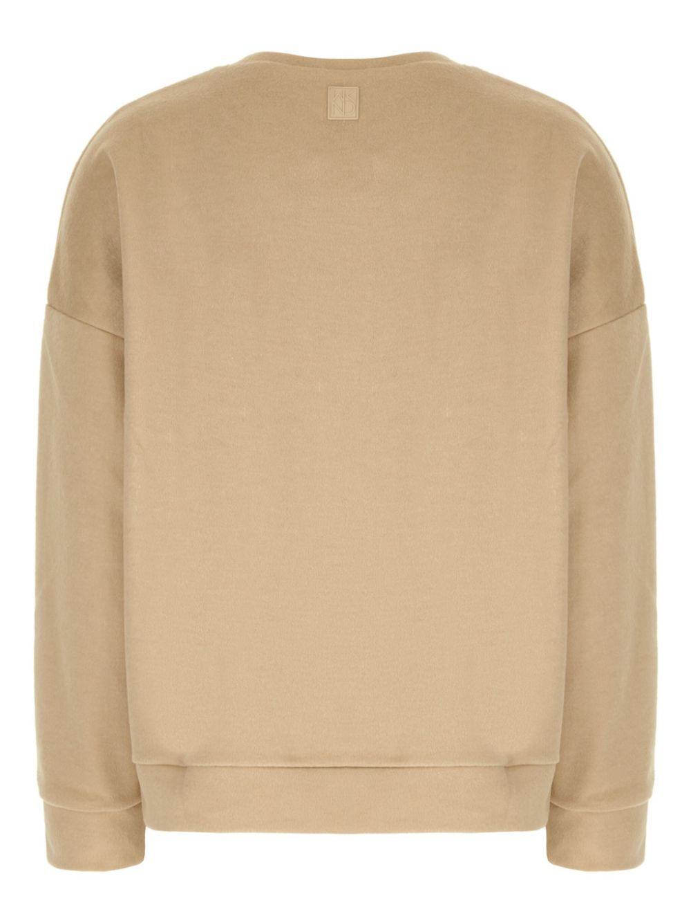 Weekend Max Mara Sweater met geborduurd logo - Beige