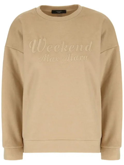 Weekend Max Mara logo-embroidered sweatshirt