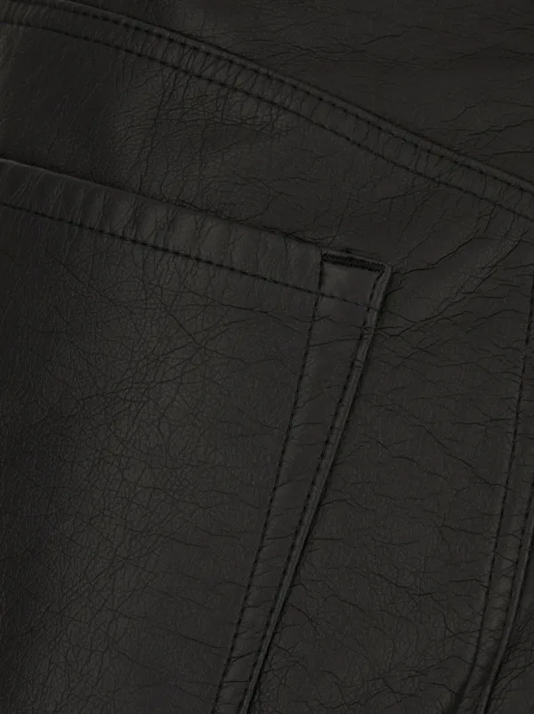 【M3】MaxMara 黒 レザー スカート M3】MaxMara 黒 レザー スカート - メルカリ