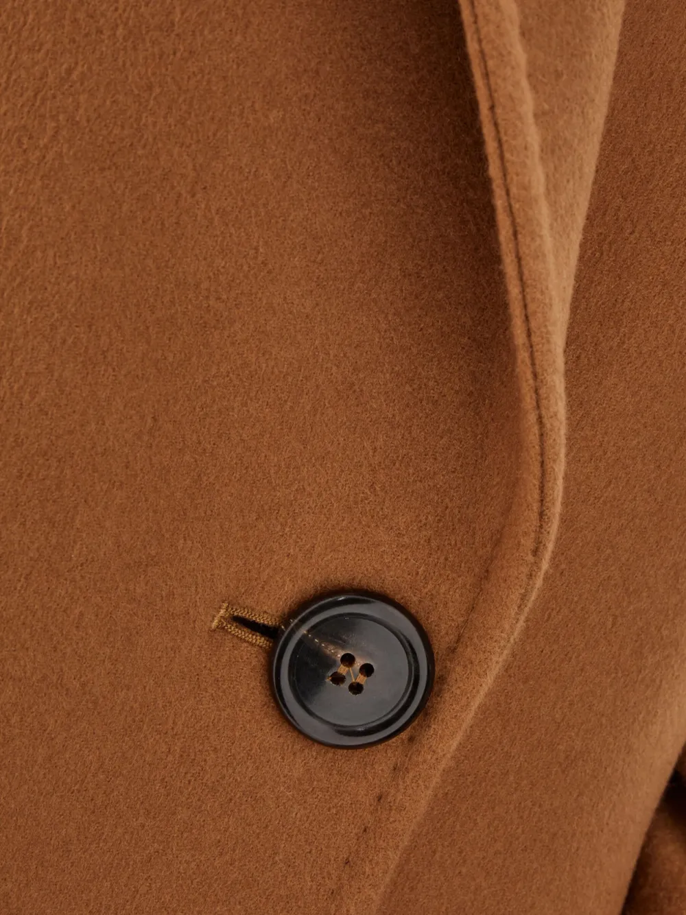 Max Mara Kasjmier jas Oranje