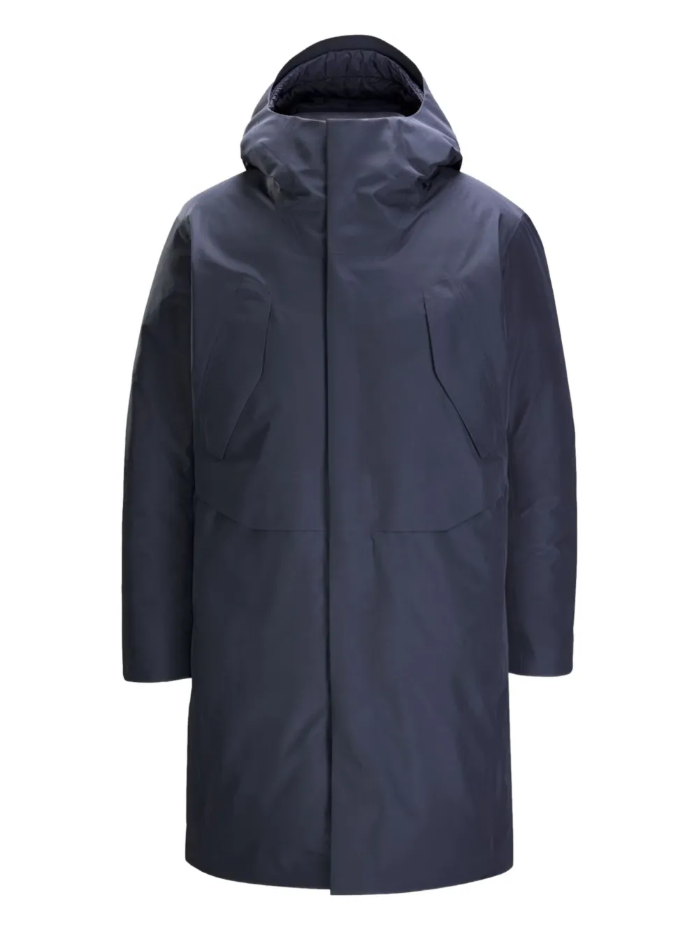 Veilance Sorin hooded down parka | Blue | Image 1