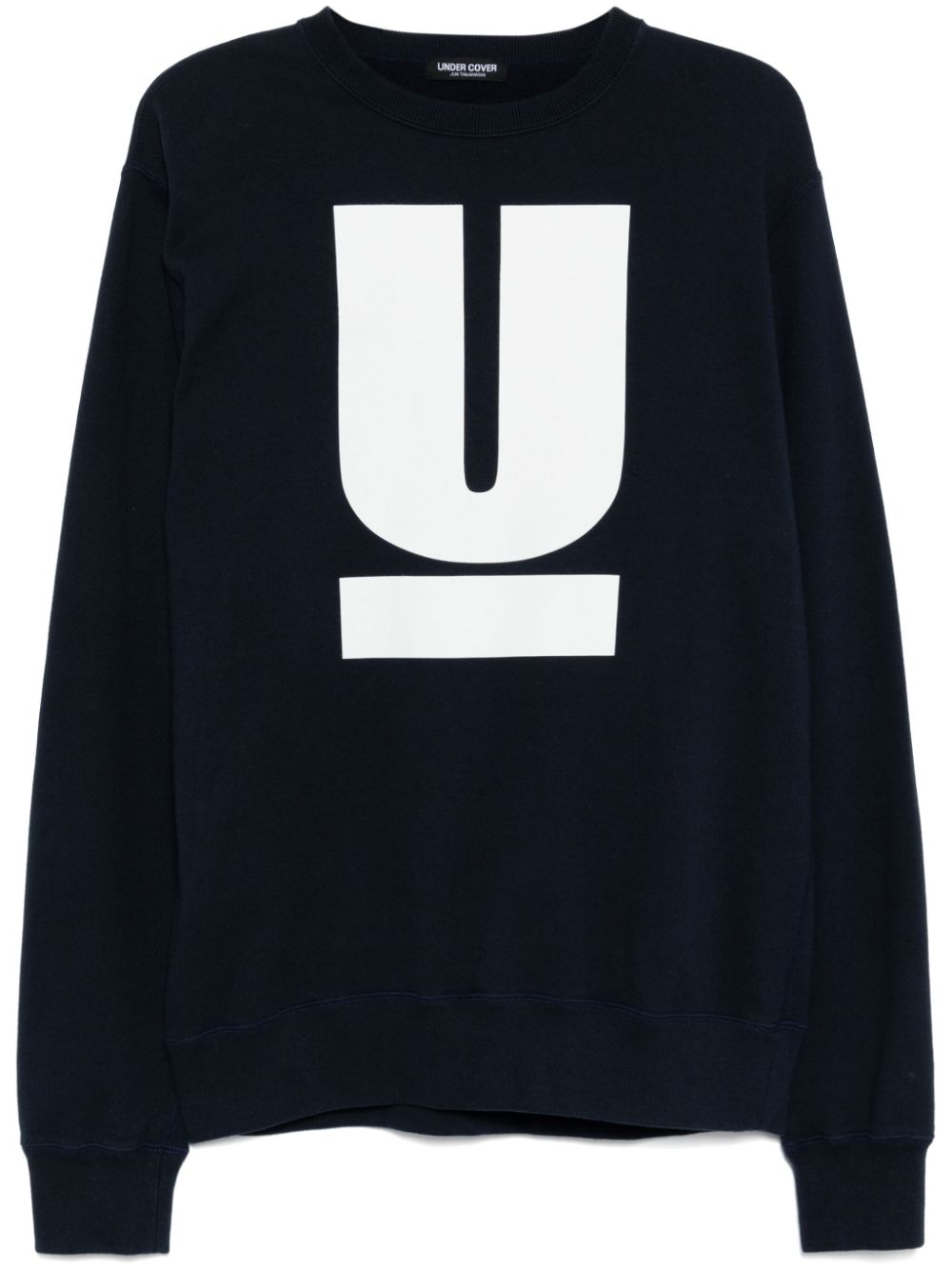 Undercover Sweater met logoprint Blauw